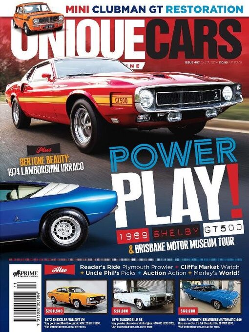 Title details for Unique Cars Australia by Prime Creative Media Pty Ltd - Available